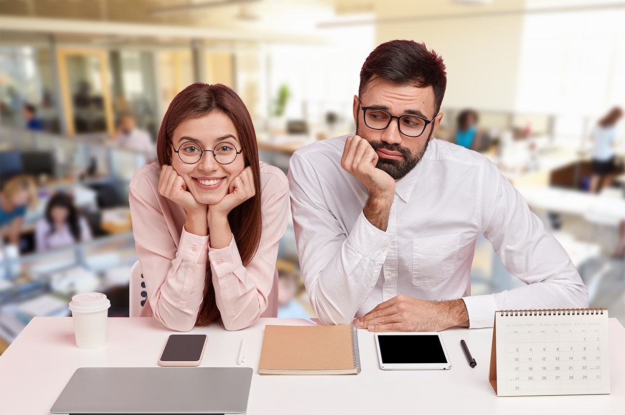 Quit Quitter and Steady, reliable colleague